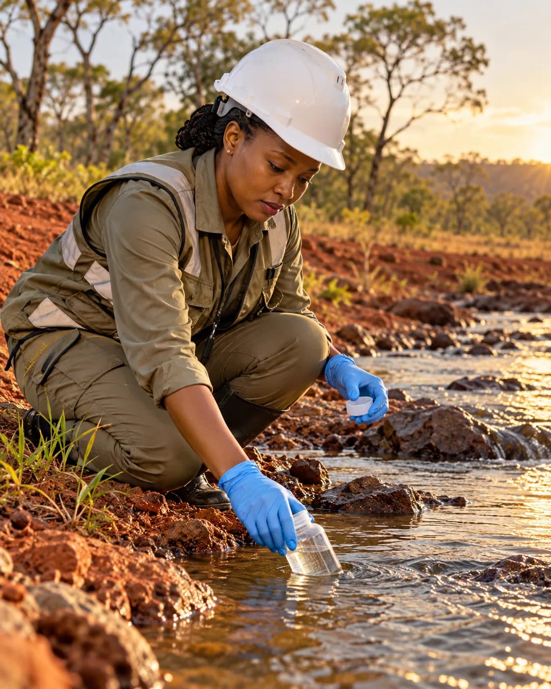 Analyse de la qualité de l’eau sur le terrain